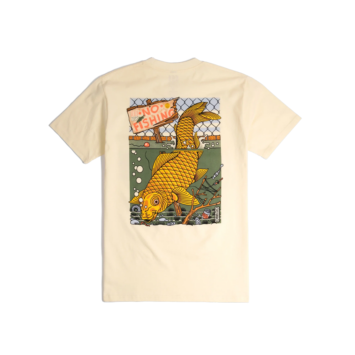 Topo Designs x CCH x Pine Printshop Urban Angler Tee
